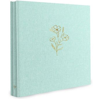 Photo Album 4x6 500 Photos Linen Fabric Cover 500 Pockets Acid Free Pages for Family Wedding Travel