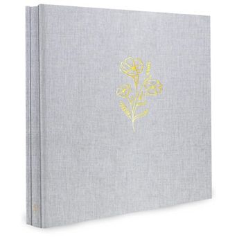 Photo Album 4x6 500 Photos Linen Fabric Cover 500 Pockets Acid Free Pages for Family Wedding Travel