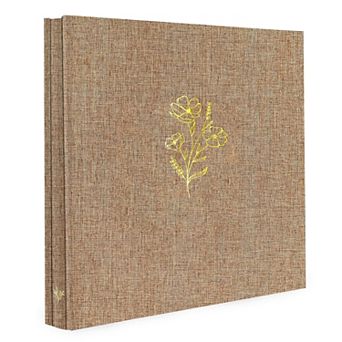 Photo Album 4x6 500 Photos Linen Fabric Cover 500 Pockets Acid Free Pages for Family Wedding Travel