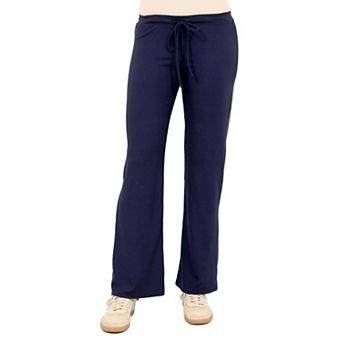 Women's 24Seven Comfort Apparel Wide Leg Sweatpants