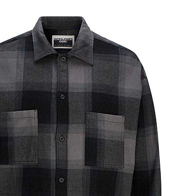 Jack And Jones Mens Darren Regular Long-Sleeved Shirt