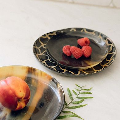 Horn Appetizer Plain Plate