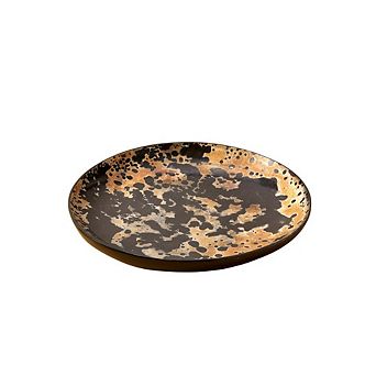 Horn Appetizer Speckled Plate