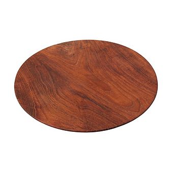 Teak Dinner Plate