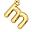 M Gold Tone