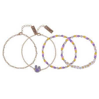 Hallmark 4 pc Easter Bracelet Set
