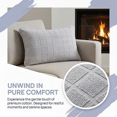 Pillow Protector with Outer Pockets, 2-pack, Breathable Hypoallergenic Cotton