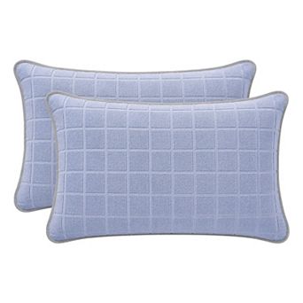 Pillow Protector with Outer Pockets, 2-pack, Breathable Hypoallergenic Cotton