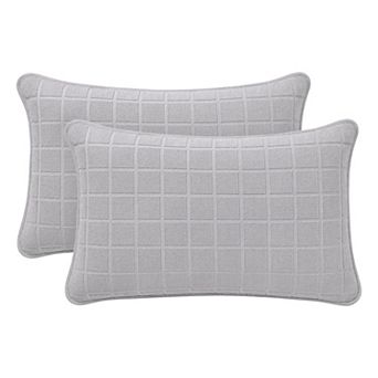 Pillow Protector with Outer Pockets, 2-pack, Breathable Hypoallergenic Cotton