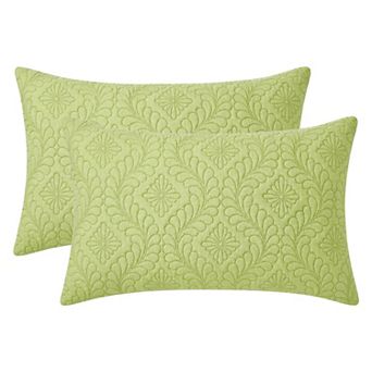 Pillow Protectors with Envelope Standard Size 2 Pcs, Breathable Cotton Throw Pillow Covers
