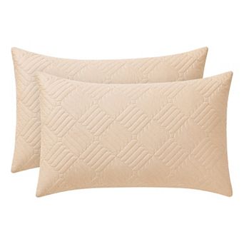 Pillow Protectors with Envelope Standard Size 2 Pcs, Hypoallergenic Cotton Throw Pillow Covers