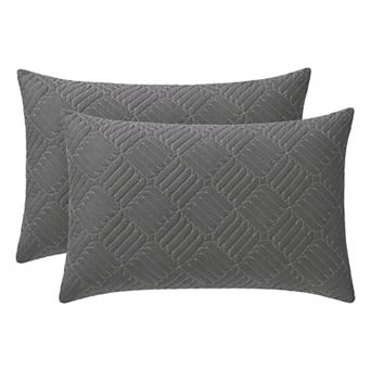 Pillow Protectors with Envelope Standard Size 2 Pcs, Hypoallergenic Cotton Throw Pillow Covers
