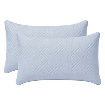 Standard-size Envelope-style Pillow Protector, 2-pack, Breathable, Hypoallergenic Polyester