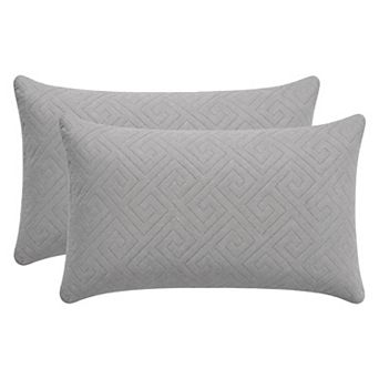 Standard-size Envelope-style Pillow Protector, 2-pack, Breathable, Hypoallergenic Polyester