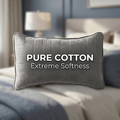Envelope-style Pillow Protector,2-pack, Polyester Quilted Pillow Protector
