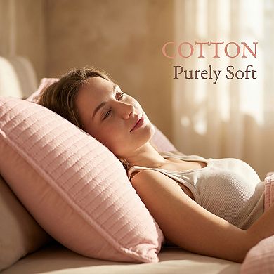 Envelope-style Pillow Protector, 1 Pack Polyester Quilted Pillow Protector