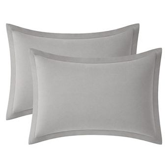 2 Pack Silk Pillowcase, Smooth Cooling Pillow Cases Envelope Closure, Pillow Covers for Women Men