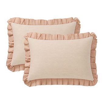 2 pc Cotton Pillowcase, Pillow Cases Envelope Closure, Wrinkle Resistant Pillowcases