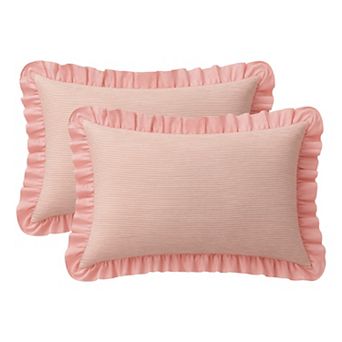 2 pc Cotton Pillowcase, Pillow Cases Envelope Closure, Wrinkle Resistant Pillowcases