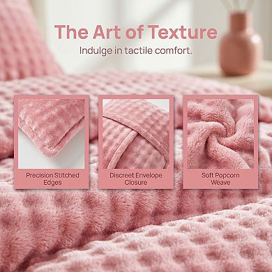 2 Pack Polyester Pillowcase, Cooling Pillowcases Envelope Closure, Pillow Wrinkle Resistant Durable