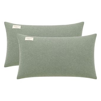 2 Pack Cotton Pillowcase, Colling Wrinkle Resistant Durable Pillow Cases Envelope Closure, Unisex