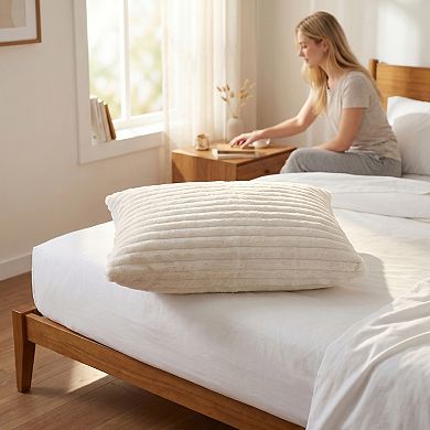2 Pack Polyester Pillowcase, Envelope Closure Wrinkle Resistant Durable Bedding Pillowcases