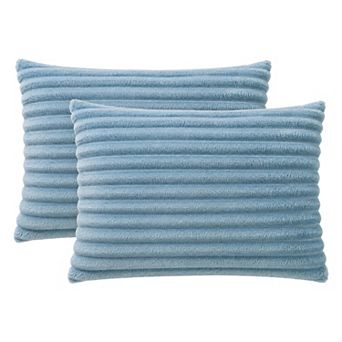 2 Pack Polyester Pillowcase, Envelope Closure Wrinkle Resistant Durable Bedding Pillowcases