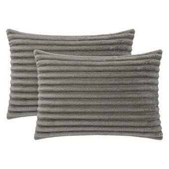 2 Pack Polyester Pillowcase, Envelope Closure Wrinkle Resistant Durable Bedding Pillowcases