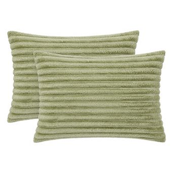 2 Pack Polyester Pillowcase, Envelope Closure Wrinkle Resistant Durable Bedding Pillowcases