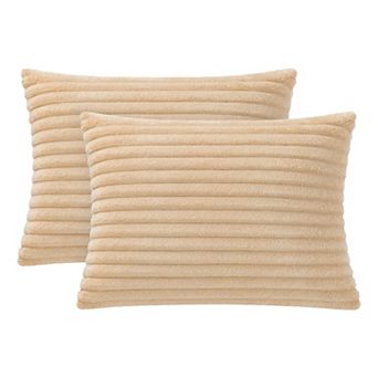 2 Pack Polyester Pillowcase, Envelope Closure Wrinkle Resistant Durable Bedding Pillowcases