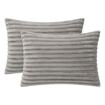 2 Pack Polyester Pillowcase, Envelope Closure Wrinkle Resistant Durable Bedding Pillowcases