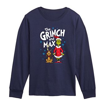 Toddler Boy Dr. Seuss The Grinch & Max Long Sleeve Graphic Tee