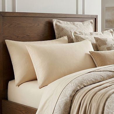 2 Pcs Cotton Pillowcase, Smooth Cooling Envelope Closure, Wrinkle Resistant Pillowcases