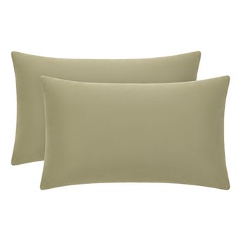2 pc Cotton Pillowcase, Smooth Cooling Envelope Closure, Wrinkle Resistant Pillowcases