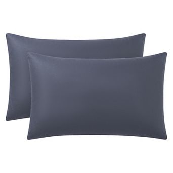 2 pc Cotton Pillowcase, Smooth Cooling Envelope Closure, Wrinkle Resistant Pillowcases