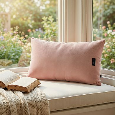 2 Pack Fabric Pillowcase, Smooth Cooling Pillowcases Envelope Closure, Wrinkle Resistant