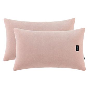2 Pack Fabric Pillowcase, Smooth Cooling Pillowcases Envelope Closure, Wrinkle Resistant