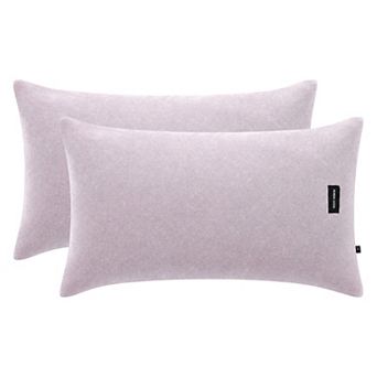 2 Pack Fabric Pillowcase, Smooth Cooling Pillowcases Envelope Closure, Wrinkle Resistant