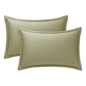 2 Pack Cotton Pillowcase, Smooth Comfortable Envelope Closure Wrinkle Resistant Durable Pillowcases