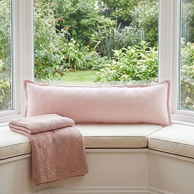 20"x59" 1-Piece Soft Cooling Cotton Body Pillowcase, Breathable & Wrinkle Resistant