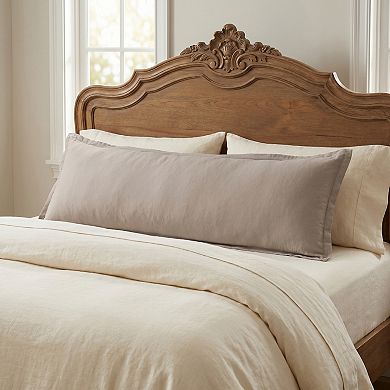 20x48 inch 1 Pcs Pillowcase, Soft Cooling Cotton, Wrinkle Resistant Durable Bedding Pillowcases