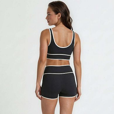 Women's Long Line SwimBra Two-Toned Collection