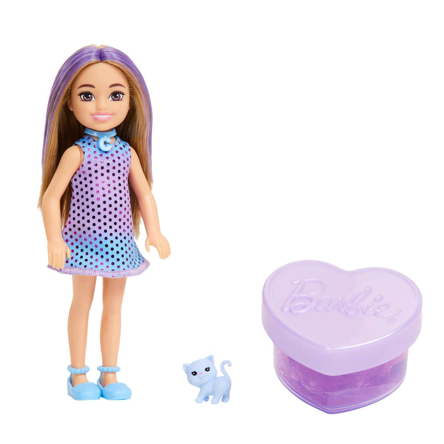 Детская кукла Barbie Party Unboxed Glam Party Series Chelsea Doll & Accessories with Surprises - Styles May Vary — фото 3