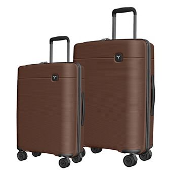 Sonkuki 2 pc Luggage Set (20" Carry-on / 28" Checked Luggage) Lightweight Hardside Suitcase