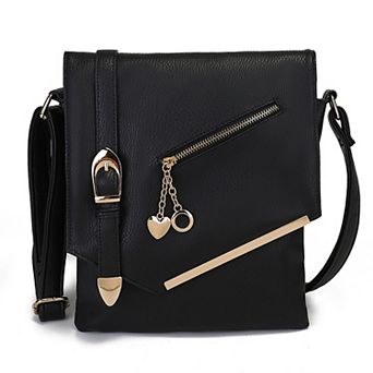 MKF Collection Jasmine Multi-Pocket Crossbody Bag