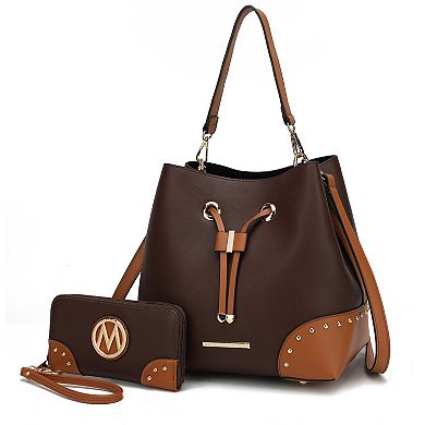 MKF Collection Candice Bucket Bag & Matching Wallet