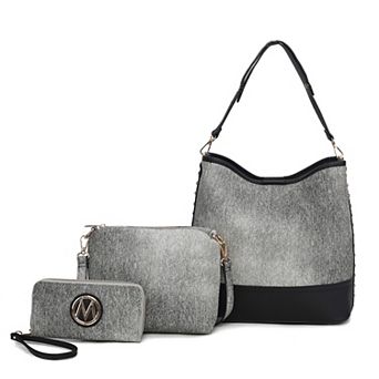 MKF Collection Wren Hobo Bag & Pouch With Wristlet Wallet