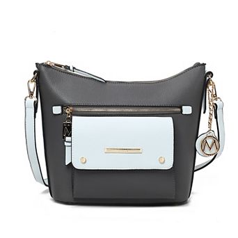 MKF Collection Serenity Colorblock Crossbody Bag by Mia K