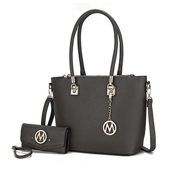 MKF Collection Vanessa Tote Bag & Wallet 2 pc Set