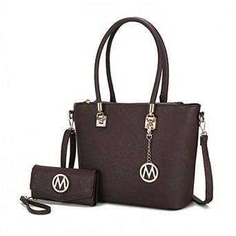 MKF Collection Vanessa Tote Bag & Wallet 2 pc Set